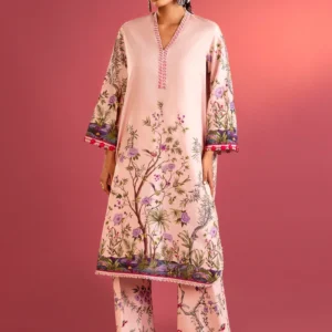 Stitched Printed Lawn Shirt+ Culotte