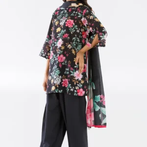 Stitched Printed Lawn Shirt+ Dupatta